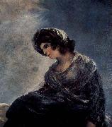 Francisco de Goya Milchmadchen von Bordeaux Spain oil painting artist